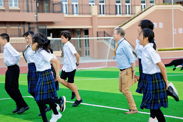 晨间锻炼,南通惠立学校